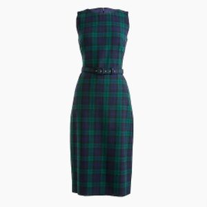J. Crew • Belted Sheath Dress NWT